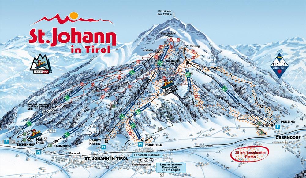 St Johann In Tirol Resort Guide World Snowboard Guide