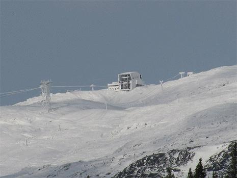 Early snow 7th Oct 08 at Åre in Sweden