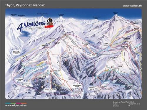 4-Valleys 2010/11 Wipeout Map