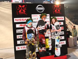 X-Trail 08 in Japan, Podium