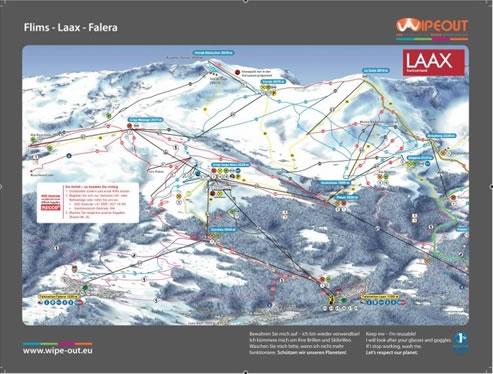 Laax 2010/11 Wipeout Map