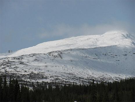 Early snow 7th Oct 08 at Åre in Sweden