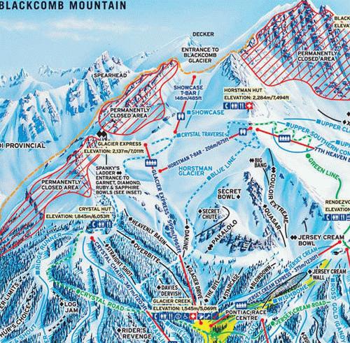 guide snowboard and blackcomb to ski whistler