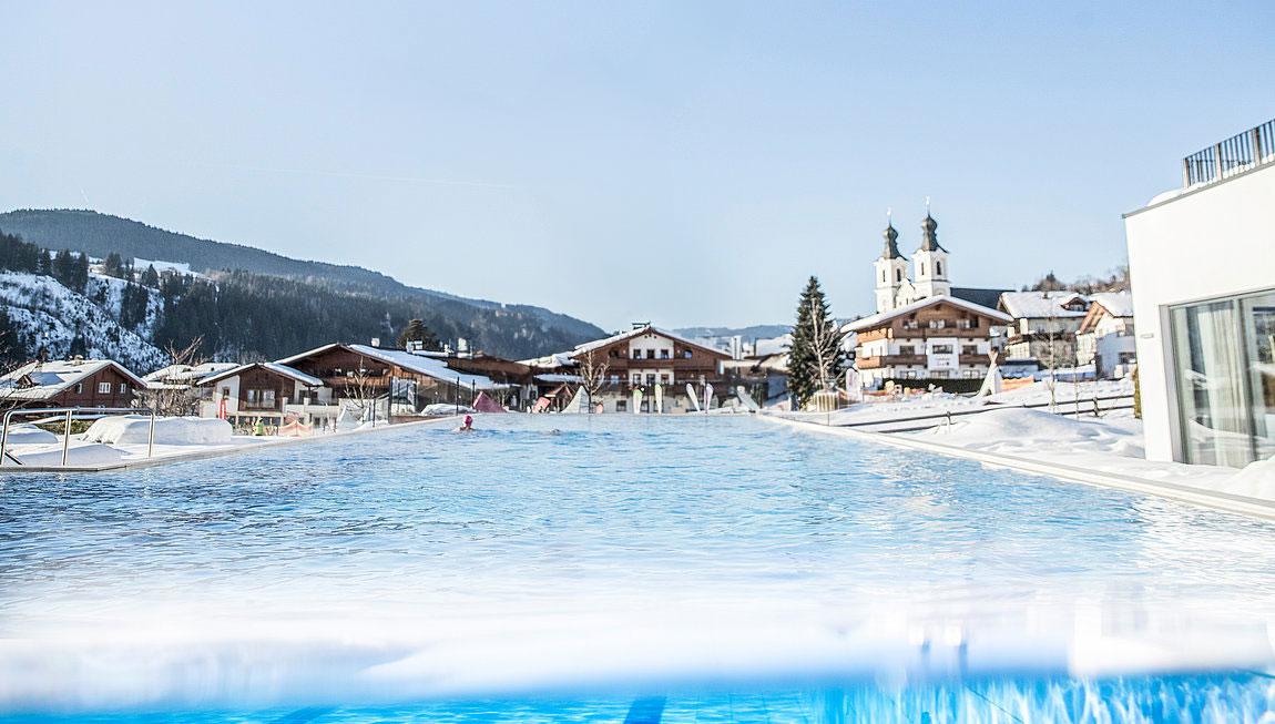 Swimming in the SkiWelt