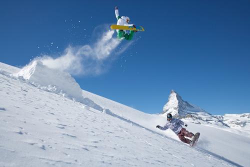 Zermatt Snowboarders