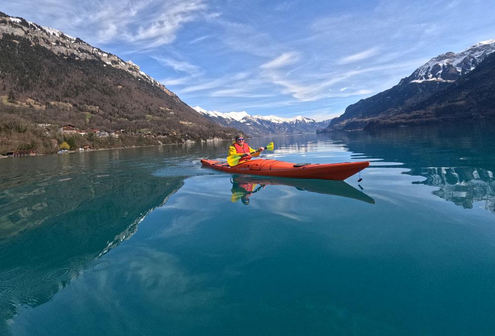 Kayaking Lake Interlaken