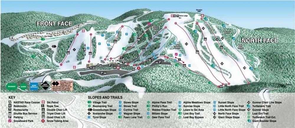 Seven Springs Chalet Map Seven Springs Resort Guide - World Snowboard Guide