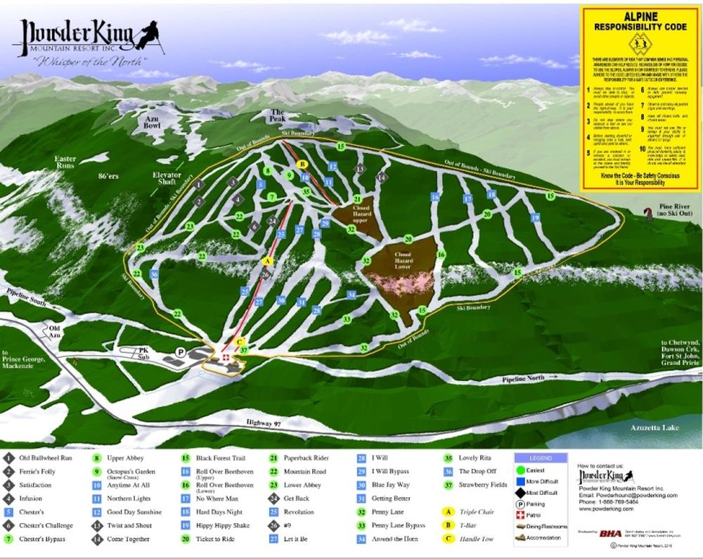 Powder King Resort Guide - World Snowboard Guide