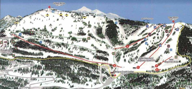 Bogus Basin mountain statistics - World Snowboard Guide